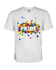 Beautiful Pride V-Neck T-Shirt tile