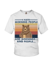 I Hate Morning People Youth T-Shirt tile