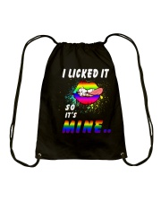 I Licked it - So It's Mine Drawstring Bag tile