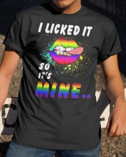 I Licked it - So It's Mine Classic T-Shirt apparel-classic-tshirt-lifestyle-28