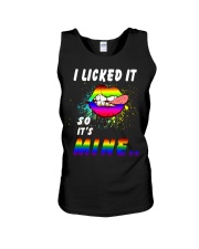 I Licked it - So It's Mine Unisex Tank tile