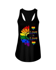 Beautiful Love Is Love Ladies Flowy Tank tile