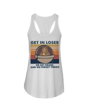 Get In Loser Ladies Flowy Tank tile