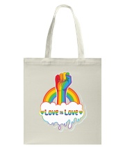 Unique Love Is Love Tote Bag tile
