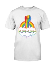 Unique Love Is Love Premium Fit Mens Tee tile