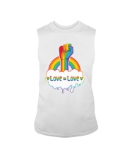 Unique Love Is Love Sleeveless Tee tile