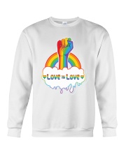 Unique Love Is Love Crewneck Sweatshirt tile