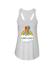 Unique Love Is Love Ladies Flowy Tank tile