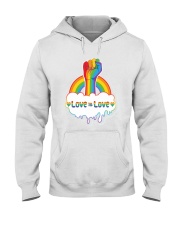 Unique Love Is Love Hooded Sweatshirt tile