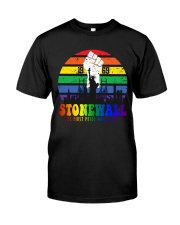 Stonewall- The First Pride Was A Riot Classic T-Shirt front