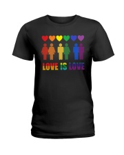Sweet - Love Is Love Ladies T-Shirt tile