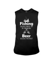 Fishing Solves Most of My Problems Sleeveless Tee tile