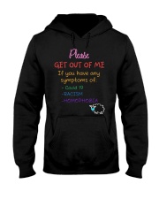 Please Get Out Of Me Hooded Sweatshirt tile