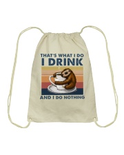 That's What I Do - I Drink Drawstring Bag tile