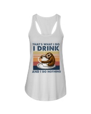 That's What I Do - I Drink Ladies Flowy Tank tile