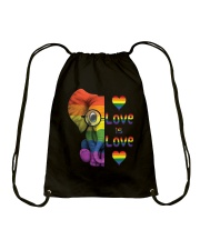 Love Is Love Drawstring Bag tile