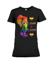 Love Is Love Premium Fit Ladies Tee tile