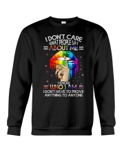 I Don't Care What People Say About Me Crewneck Sweatshirt tile