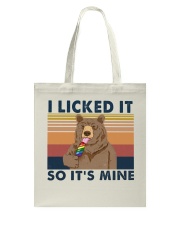 I Licked It So It's Mine Tote Bag tile