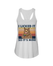 I Licked It So It's Mine Ladies Flowy Tank tile