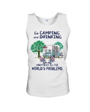 Go Camping And Drinking Unisex Tank tile