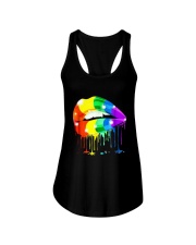 No Fear To Be You Ladies Flowy Tank tile