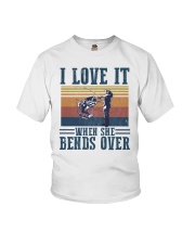 I Love It When She Bends Over Youth T-Shirt tile