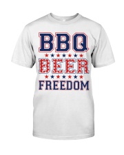 BBQ BEER FREEDOM Premium Fit Mens Tee thumbnail
