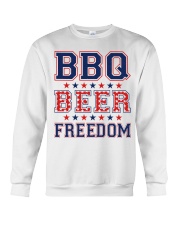 BBQ BEER FREEDOM Crewneck Sweatshirt thumbnail