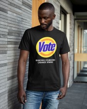 Vote Removes Stubborn Orange Stains Classic T-Shirt apparel-classic-tshirt-lifestyle-front-41-b