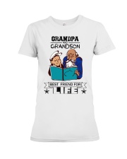 Grandpa and Grandson Premium Fit Ladies Tee thumbnail