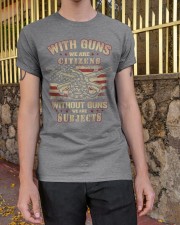 USA Guns Classic T-Shirt apparel-classic-tshirt-lifestyle-21