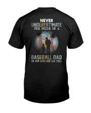 The Pride Of A Baseball Dad 2 Sides Premium Fit Mens Tee tile