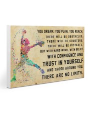 Softball - There Are No Limits Gallery Wrapped Canvas Prints tile