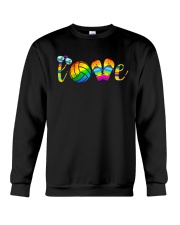Volleyball Love Beach Crewneck Sweatshirt tile