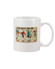 Skiing God Says You Are Mug thumbnail