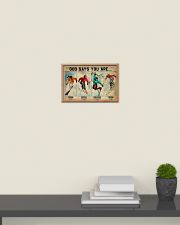 Skiing God Says You Are 17x11 Poster poster-landscape-17x11-lifestyle-08