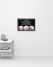 Baseball Being Better 17x11 Poster poster-landscape-17x11-lifestyle-04