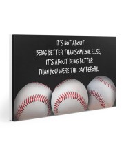Baseball Being Better Gallery Wrapped Canvas Prints tile