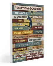 Volleyball - To Day Is Good Day Gallery Wrapped Canvas Prints tile