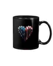 Volleyball-- Independence Day Heart Mug tile