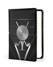 so test Medium - Leather Notebook front