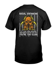 Skull Social Distancing Punch 2 Sides 19 Premium Fit Mens Tee tile