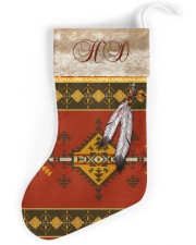 Feather Native Stocking Christmas Stocking front