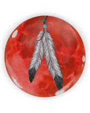 Native - Blood Moon Round Ornament Circle ornament - single (wood) thumbnail