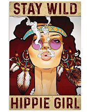 Stay Wild Hippie Girl Vertical Poster tile