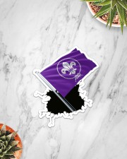 Scout Flag Crack St Sticker - Single (Vertical) aos-sticker-single-vertical-lifestyle-front-06