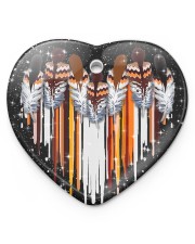 Native Ornament Heart ornament - single (porcelain) front