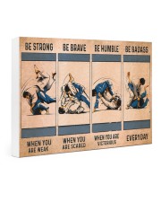 Jiu Jitsu - Be Strong Gallery Wrapped Canvas Prints tile