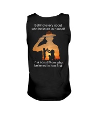 Behind Every Boy Scout 2 Sides Unisex Tank tile